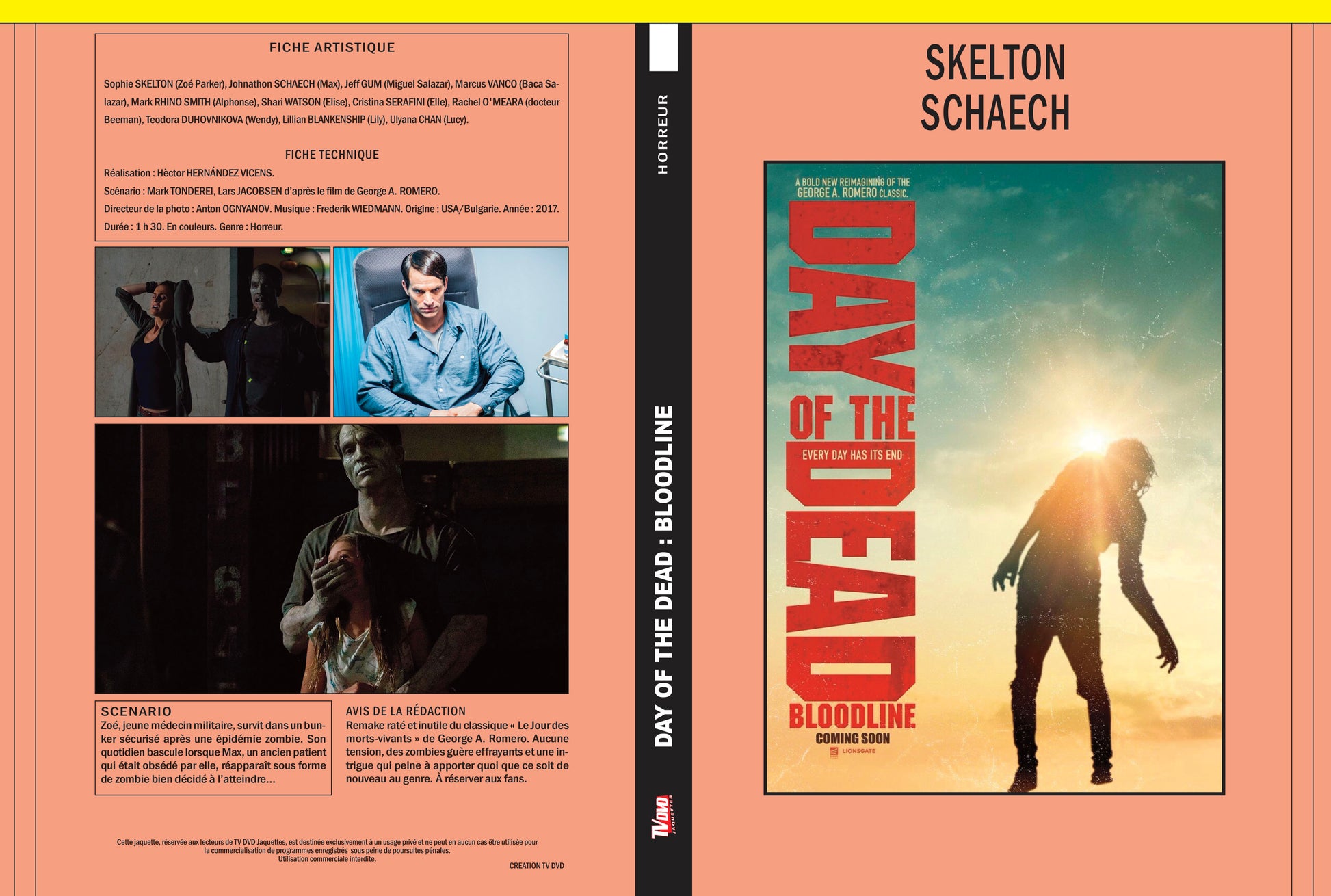 DAY OF THE DEAD - BLOODLINE (2017)