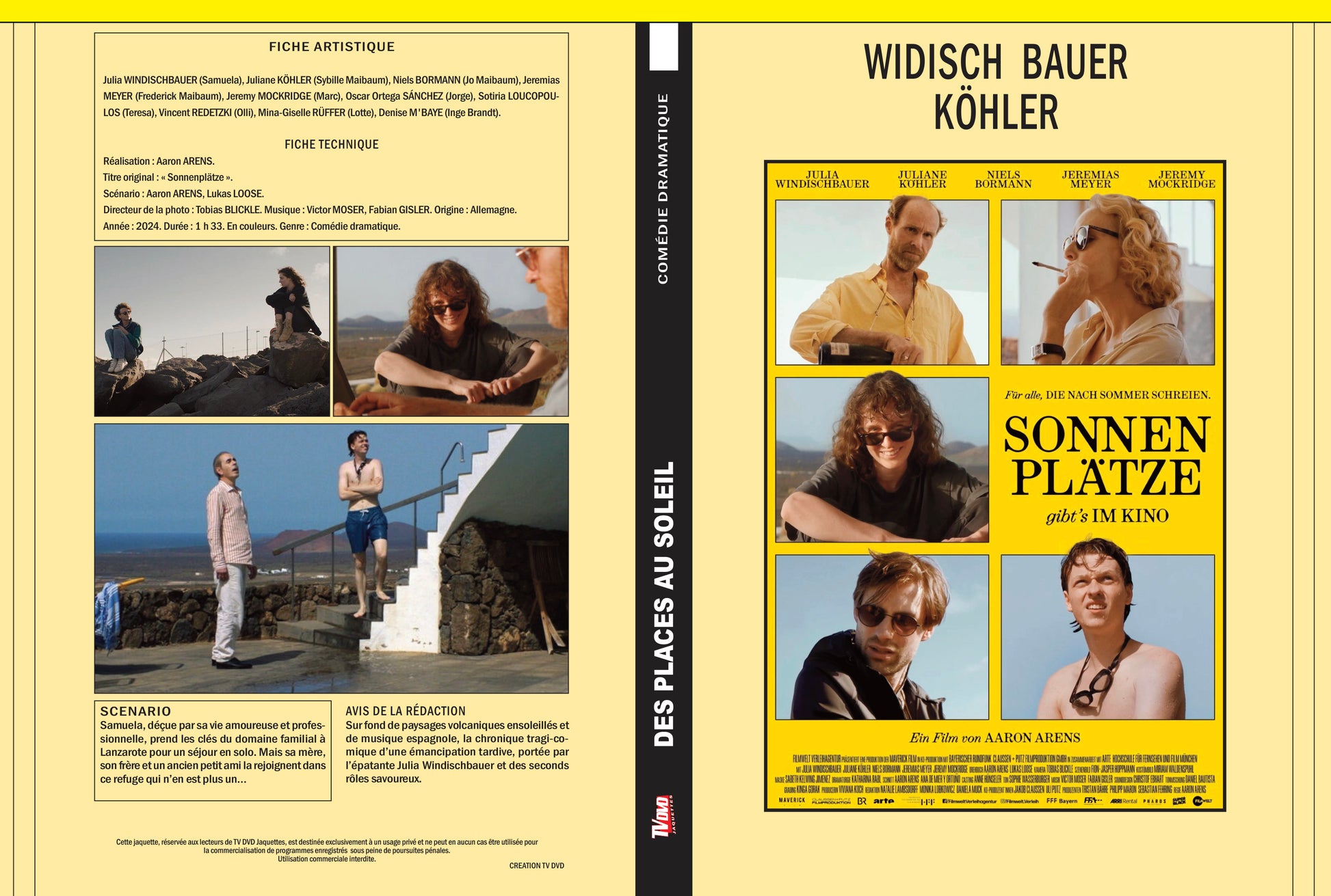 Des places au soleil