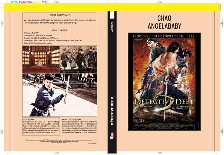 DETECTIVE DEE - LA LEGENDE DU DRAGON DES MERS