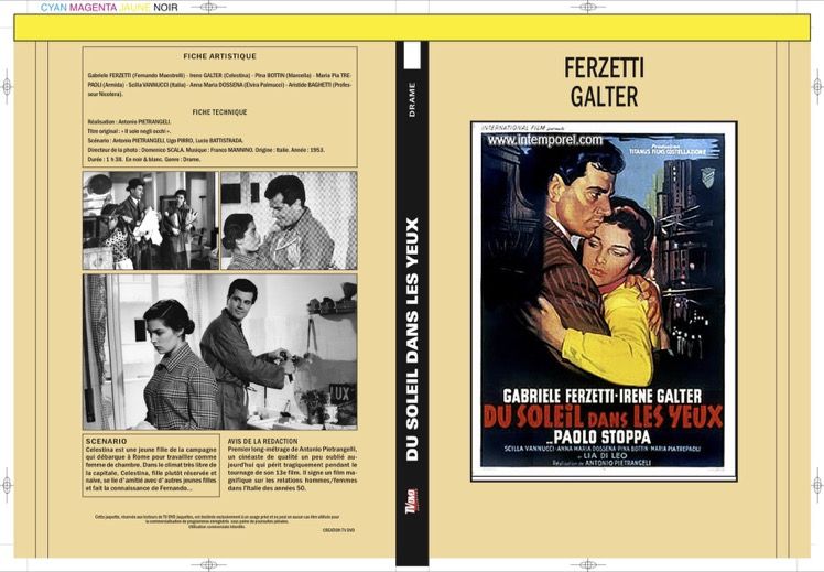 DU SOLEIL DANS LES YEUX (1953)