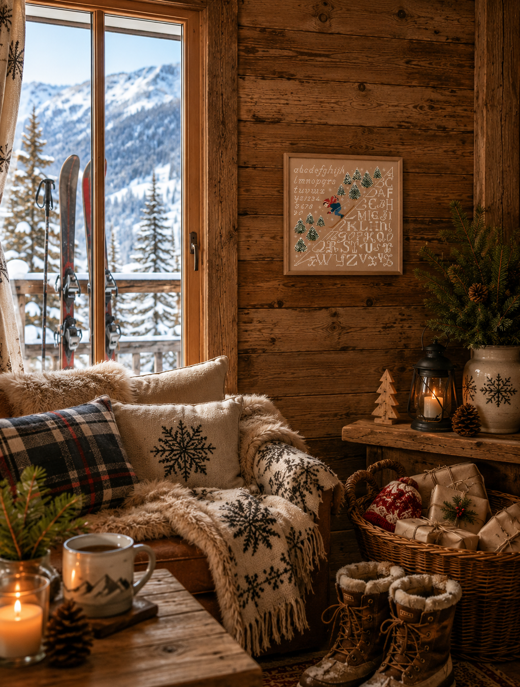 Le skieur