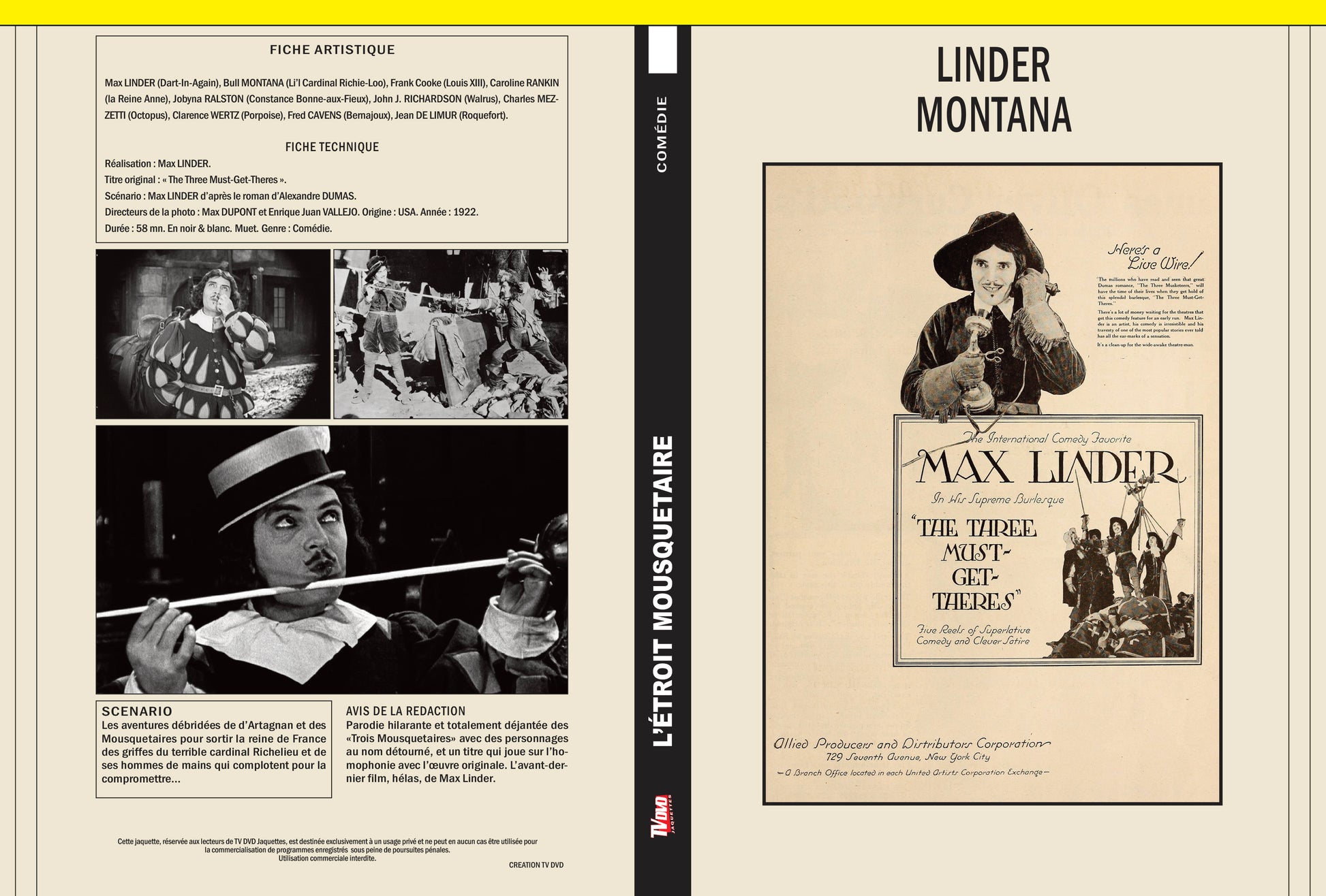 Etroit mousquetaire (L')