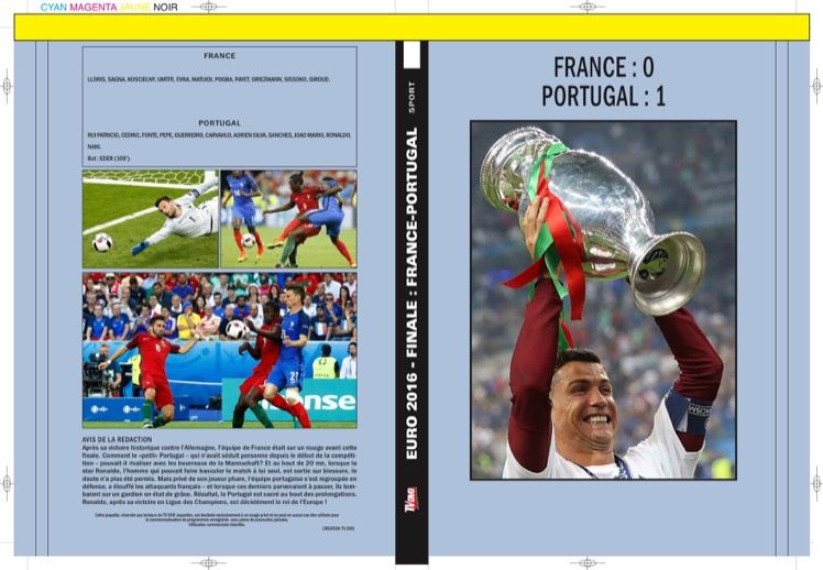 EURO 2016 - FINALE - FRANCE-PORTUGAL