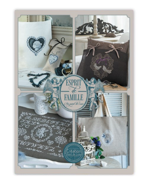 Découvrez Esprit de Famille, un magazine de broderie point de croix en hommage à l’art du fil : galons, rubans, mercerie et motifs intemporels. 