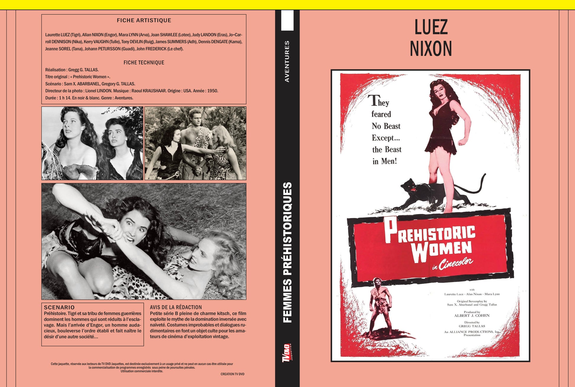 FEMMES PREHISTORIQUES (1950)