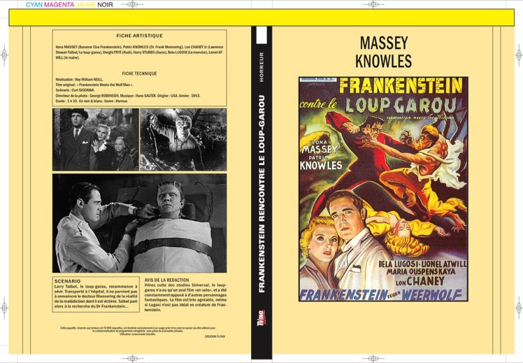 FRANKENSTEIN RENCONTRE LE LOUP-GAROU
