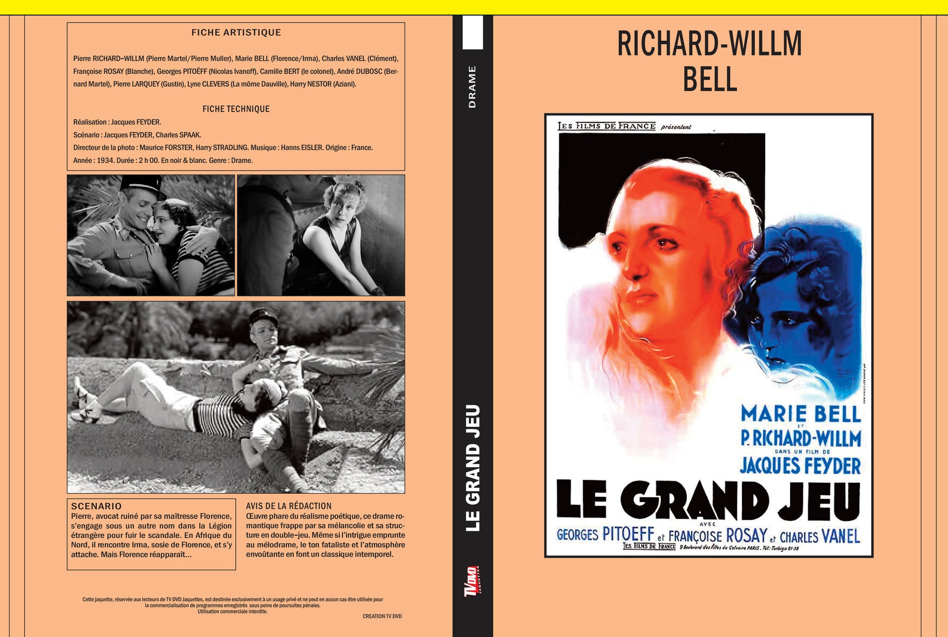 LE GRAND JEU (1934)