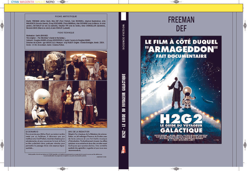 H2G2 - LE GUIDE DU VOYAGEUR GALACTIQUE