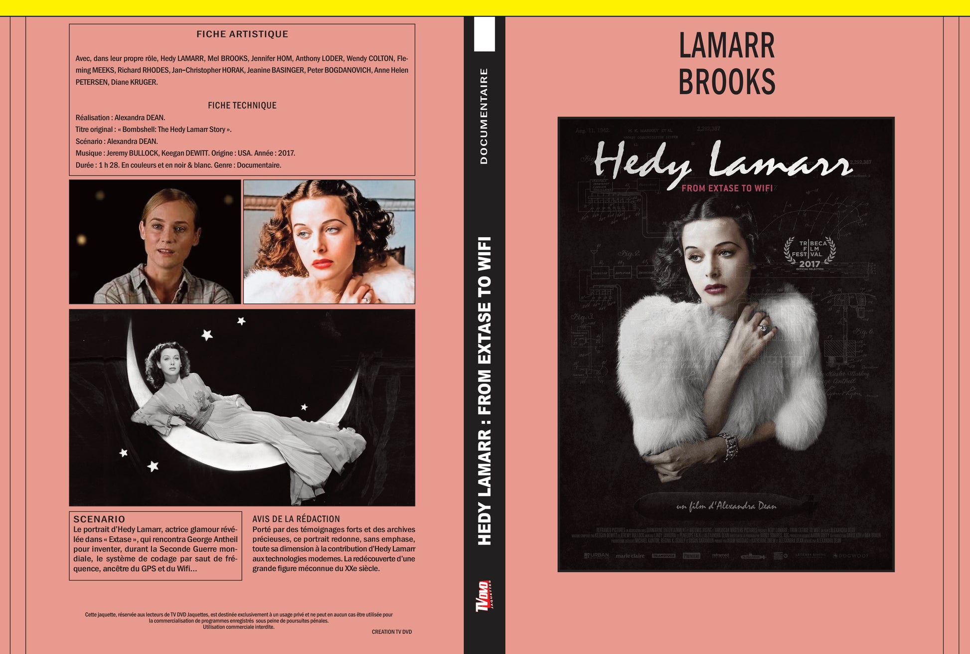 HEDY LAMARR - FROM EXTASE TO WIFI (docu)