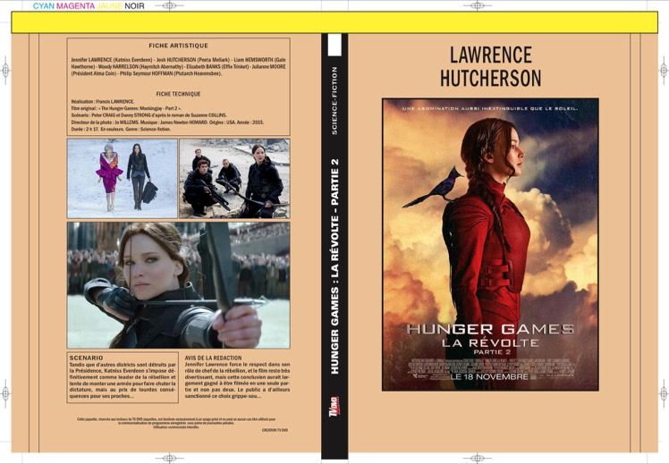 HUNGER GAMES - LA REVOLTE 2E PARTIE