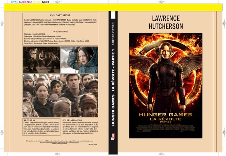 HUNGER GAMES - LA RÉVOLTE 1E PARTIE