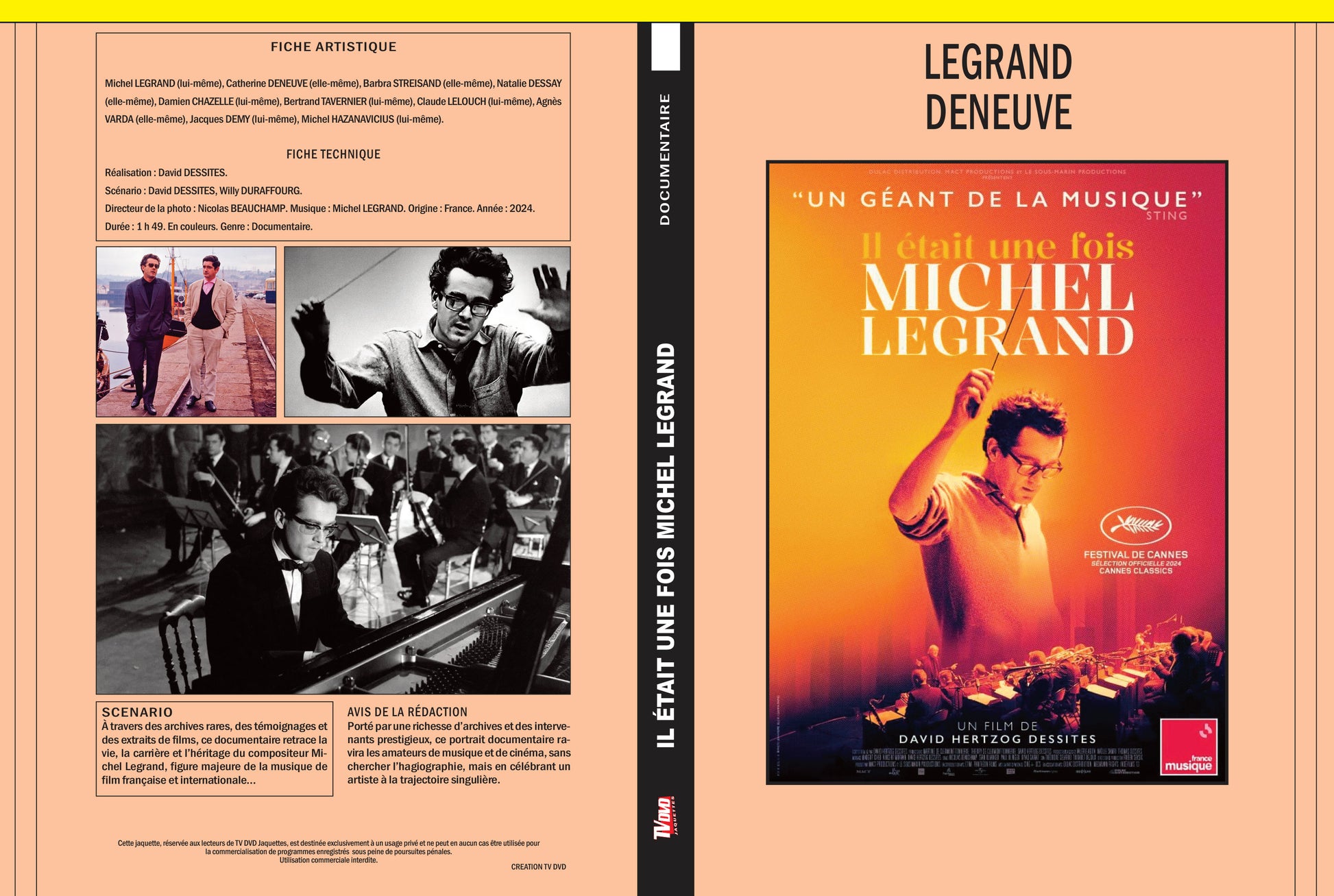 IL ETAIT UNE FOIS MICHEL LEGRAND (docu)