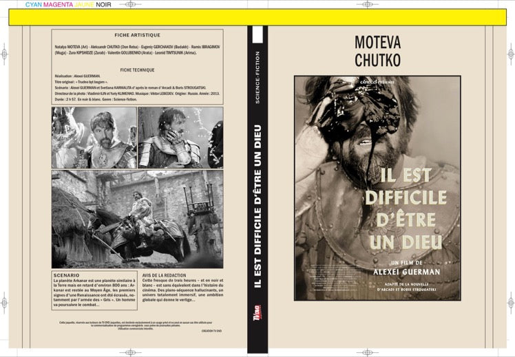 IL EST DIFFICILE D'ETRE UN DIEU