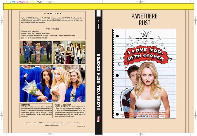 I LOVE YOU BETH COOPER