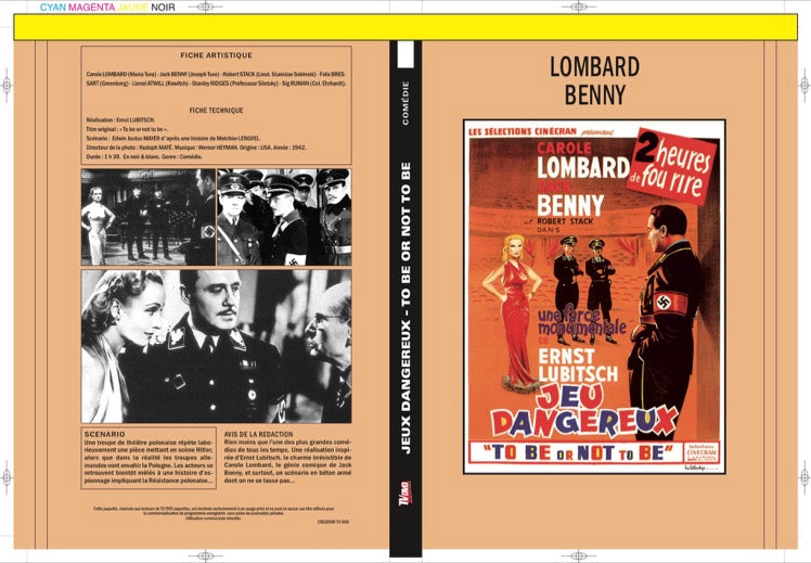 JEUX DANGEREUX - TO BE OR NOT TO BE - 1942