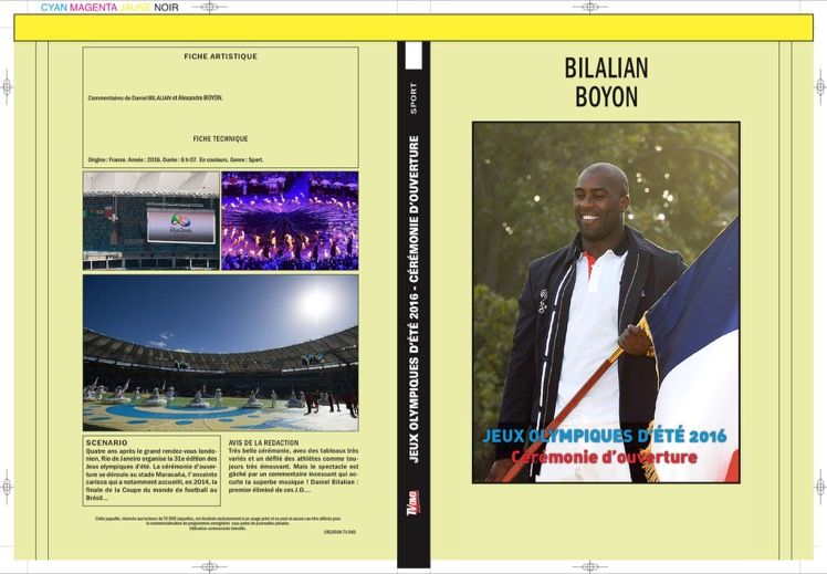 JEUX OLYMPIQUES D'ETE 2016 - CEREMONIE D'OUVERTURE