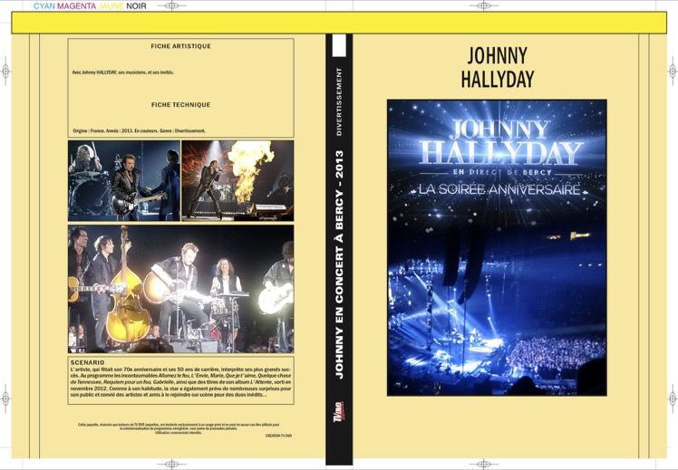 JOHNNY À BERCY 2013