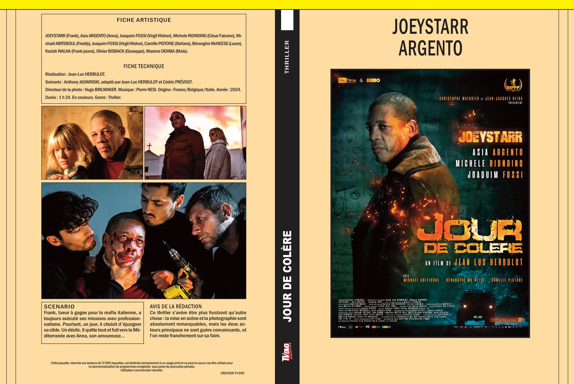 JOUR DE COLERE (2024)