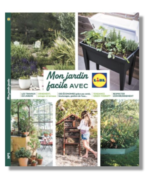 Guide complet pour aménager et entretenir votre jardin, balcon ou terrasse. Tutoriels jardinage, potager, biodiversité et déco végétale. Éditions LIDL.