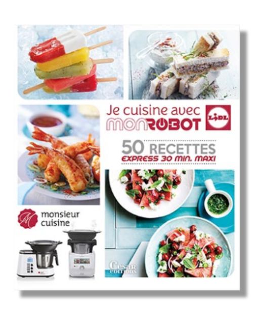 50 recettes express d'été avec votre robot Mr CUISINE de LIDL. Plats légers, cocktails et desserts glacés, tous réalisables en moins de 30 minutes.