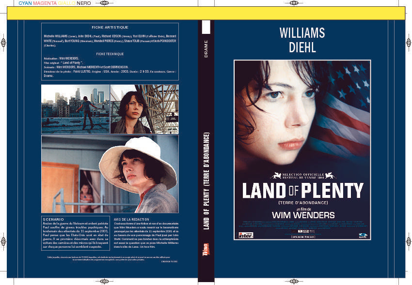LAND OF PLENTY (TERRE D'ABONDANCE)