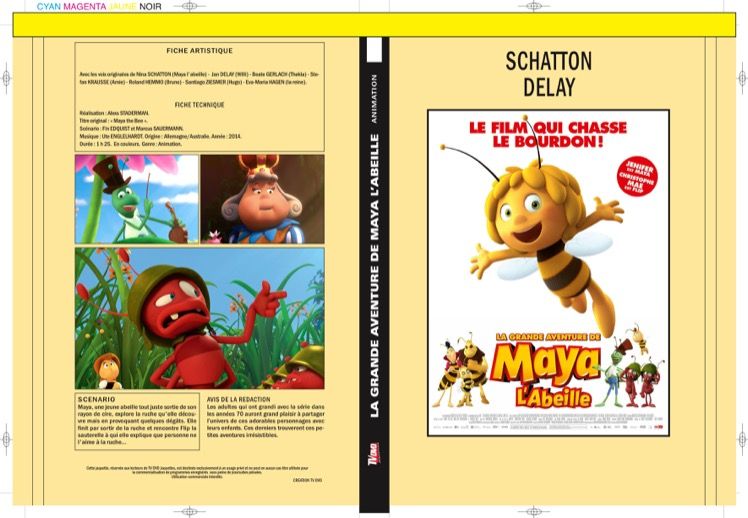 LA GRANDE AVENTURE DE MAYA L'ABEILLE