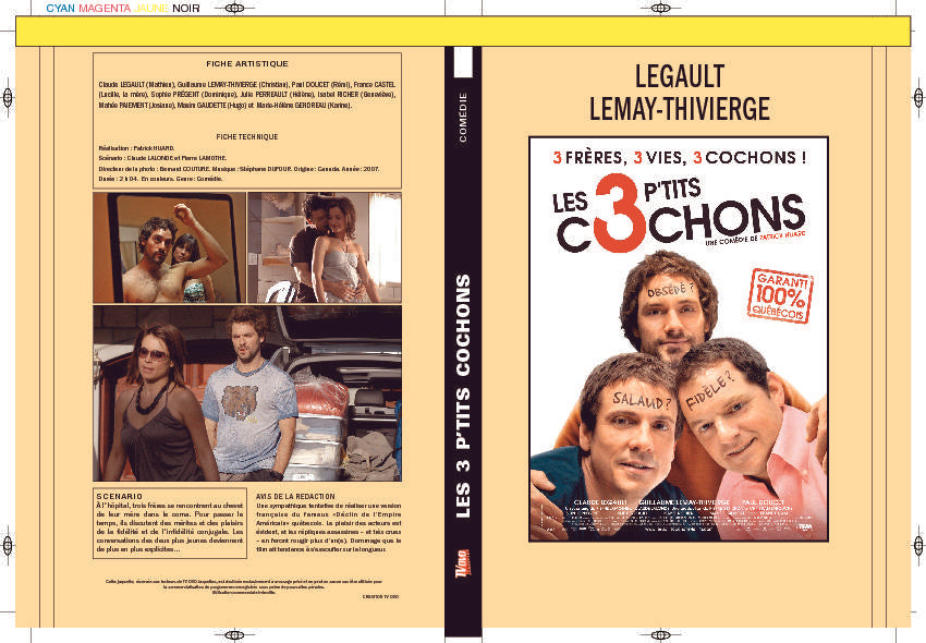 LES 3 P'TITS COCHONS