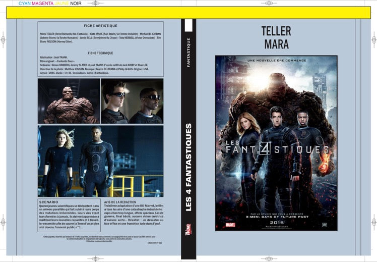 LES 4 FANTASTIQUES - 2015