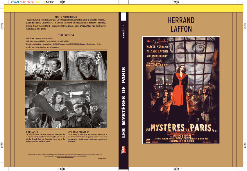 LES MYSTÈRES DE PARIS (1943)