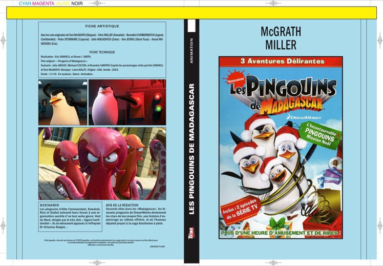 LES PINGOUINS DE MADAGASCAR