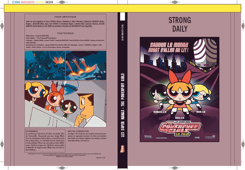 LES SUPER NANAS - THE POWERPUFF GIRLS