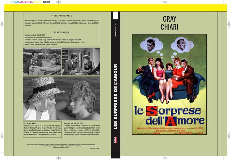 LES SURPRISES DE L'AMOUR - 1959