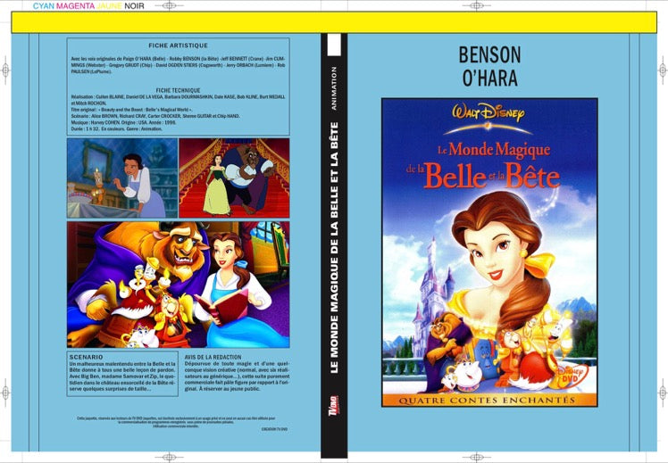 LE MONDE MAGIQUE DE LA BELLE ET LA BETE