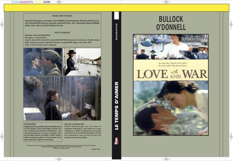 LE TEMPS D'AIMER (IN LOVE AND WAR)