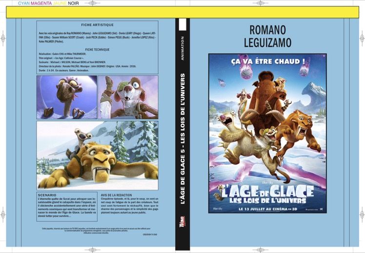 L'AGE DE GLACE 5 - LES LOIS DE L'UNIVERS