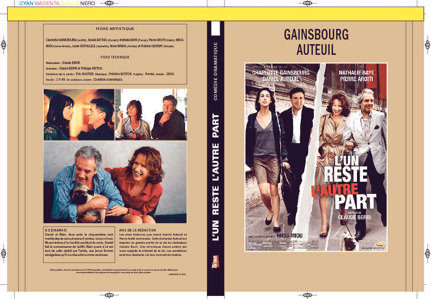 L'UN RESTE L'AUTRE PART