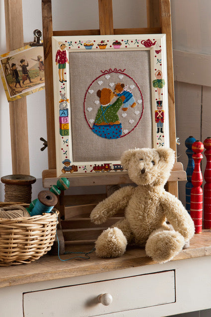 Mook point de croix : motifs ours en peluche pour enfants — Teddy Bear, ours polaire, petit ours brun — par Enginger, Samoüïloff, Lilli Violette et Réthoret.