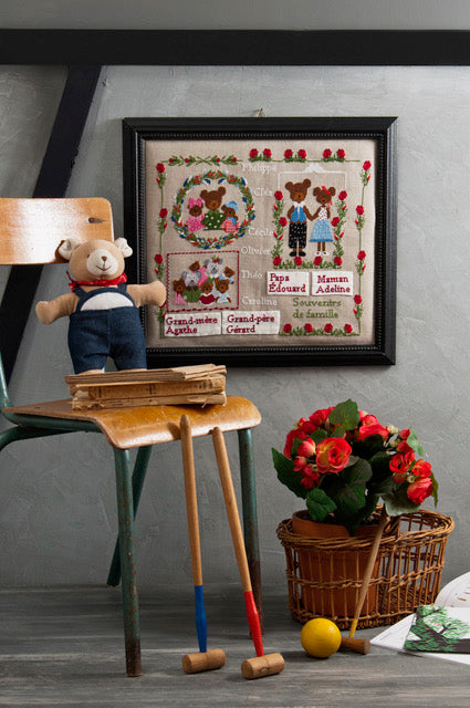 Mook point de croix : motifs ours en peluche pour enfants — Teddy Bear, ours polaire, petit ours brun — par Enginger, Samoüïloff, Lilli Violette et Réthoret.