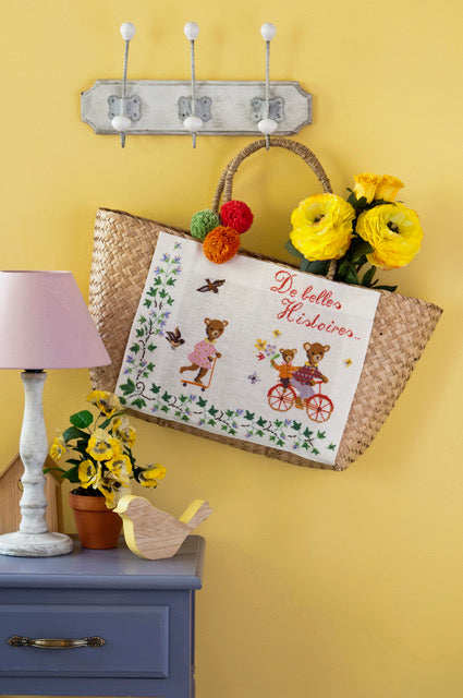 Mook point de croix : motifs ours en peluche pour enfants — Teddy Bear, ours polaire, petit ours brun — par Enginger, Samoüïloff, Lilli Violette et Réthoret.
