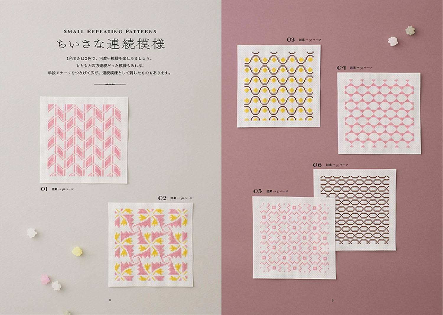 Plus de 100 pages de diagrammes au point de croix inspirés des trésors du Shōsō-in de Nara. Motifs japonais anciens par Saeko Endo. En japonais, broché.