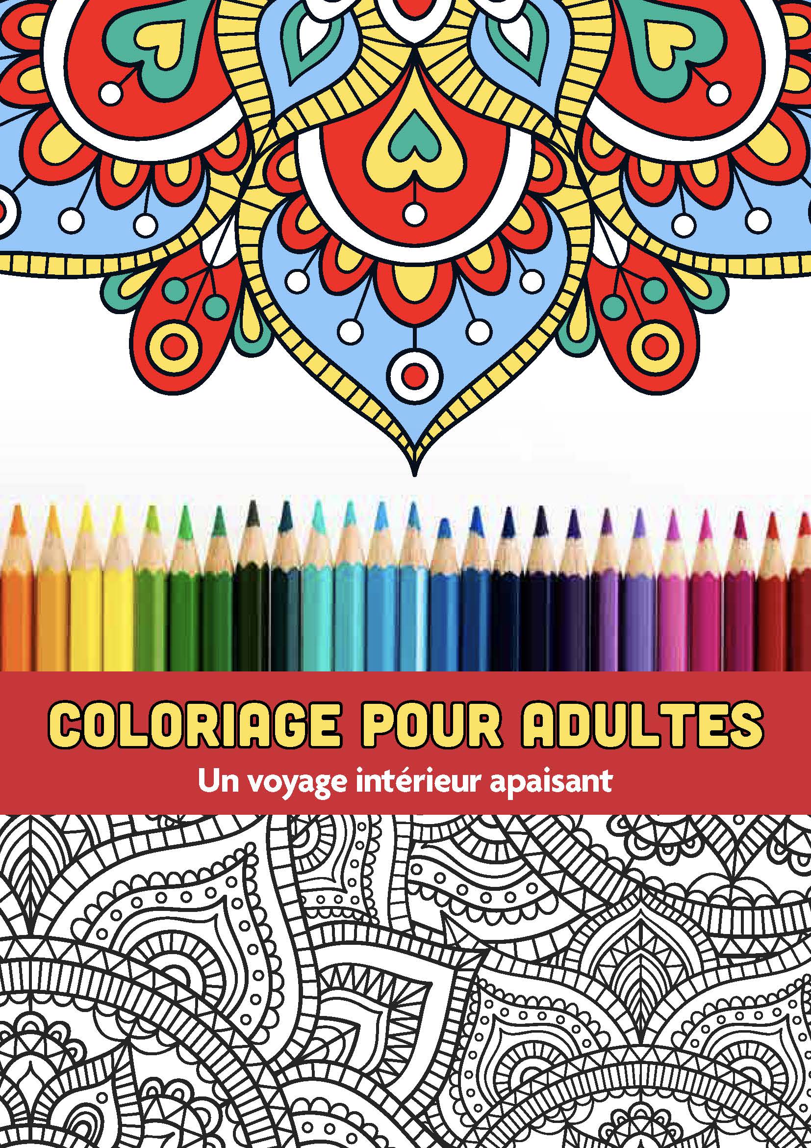 Coloriage adulte - Mandala n°1
