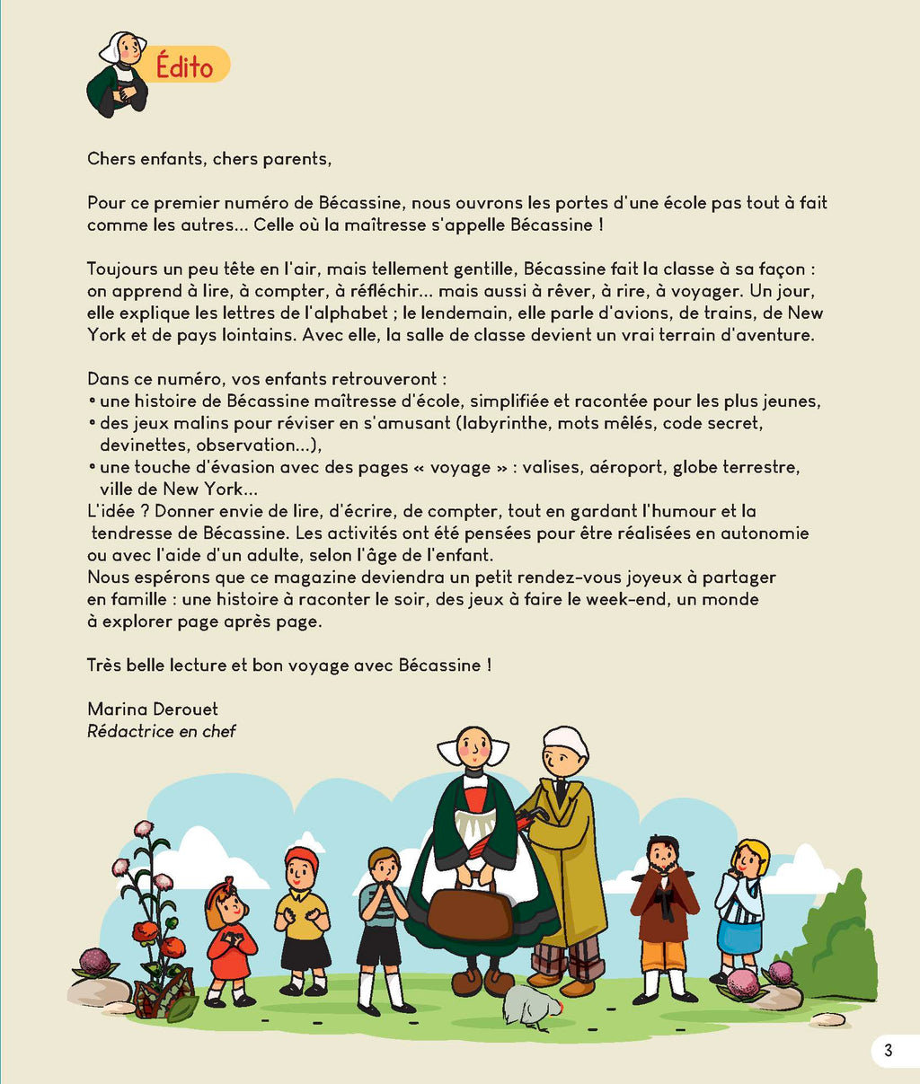 Bécassine, le magazine des petits Bretons N°1