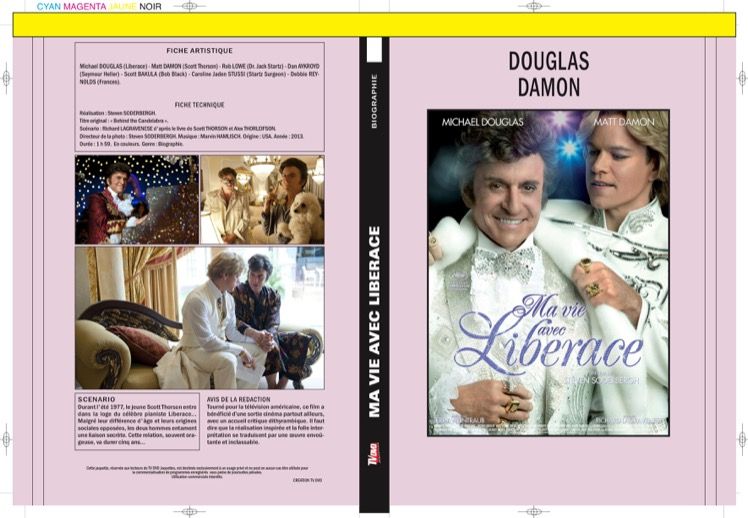 MA VIE AVEC LIBERACE