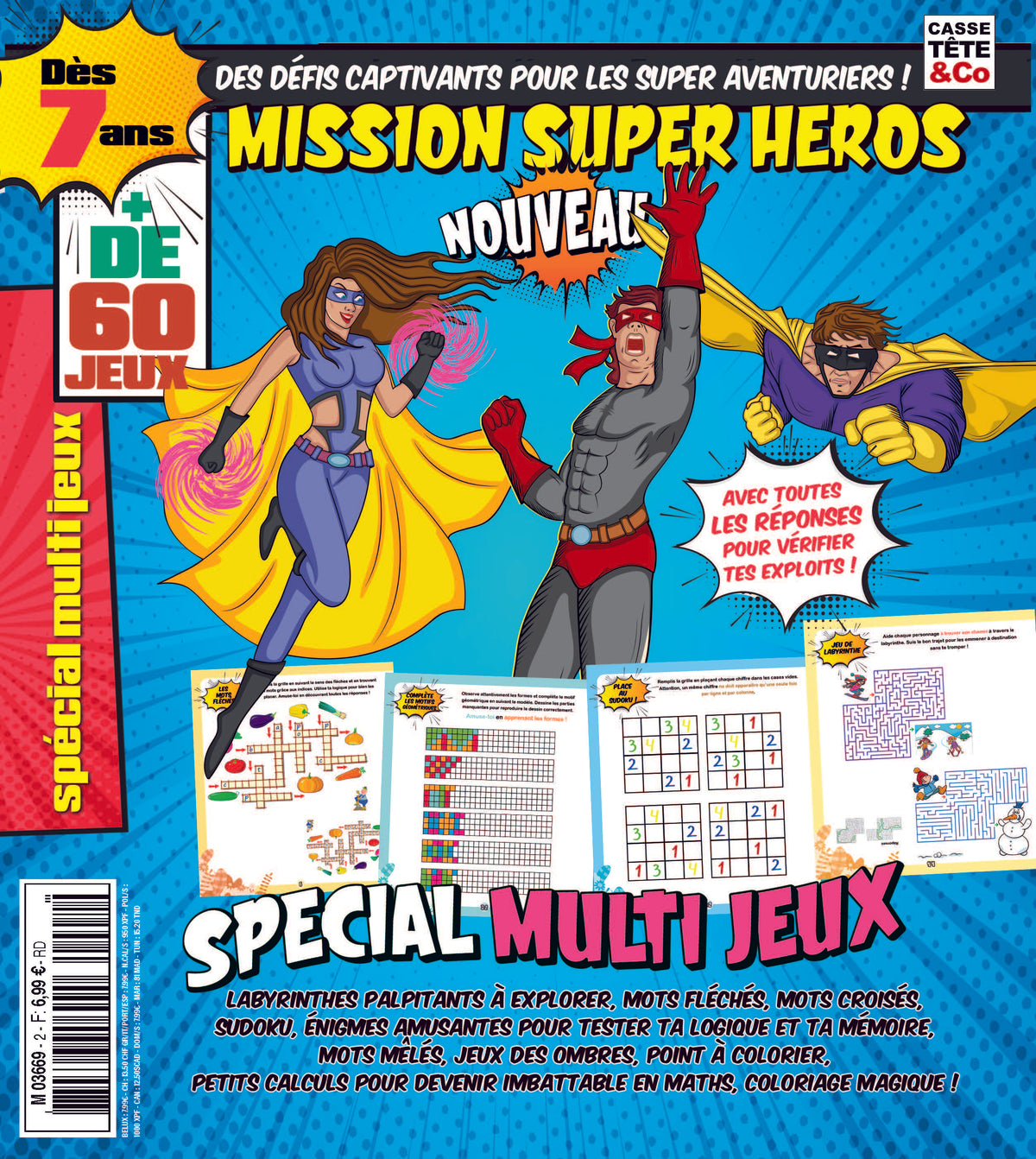 CASSE TÊTE & CO - Mission Super Héros N°2