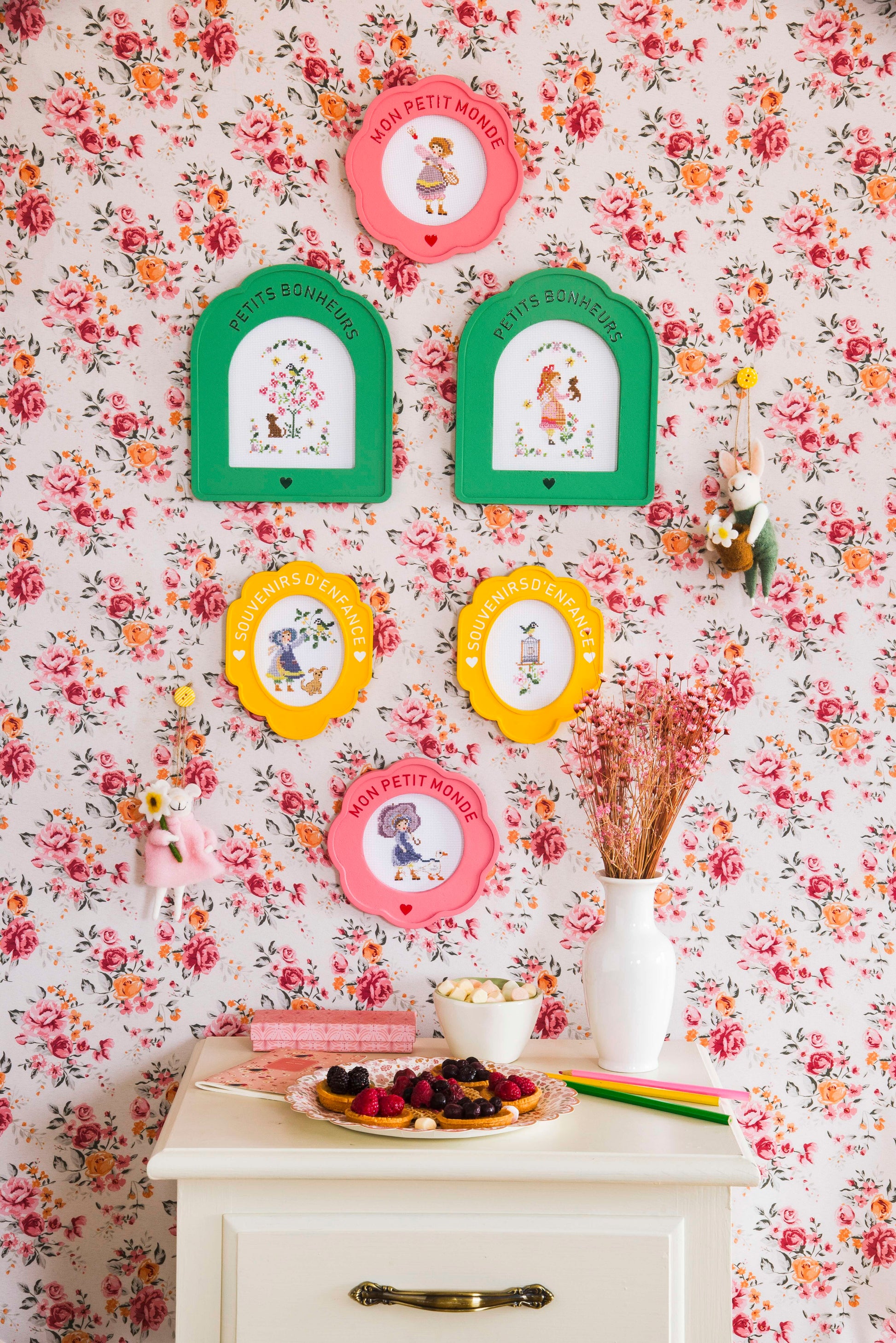 Rose "La petite fille au chapeau"