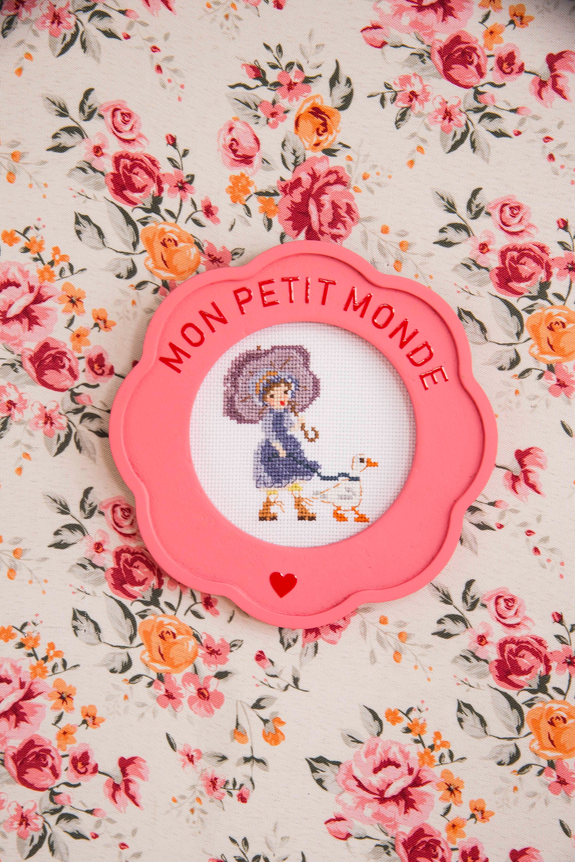 Rose "La petite fille au chapeau"