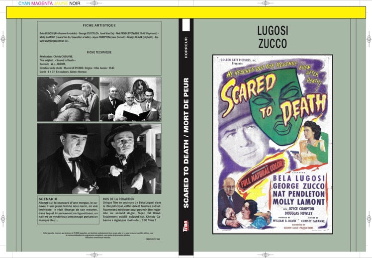 MORT DE PEUR - SCARED TO DEATH