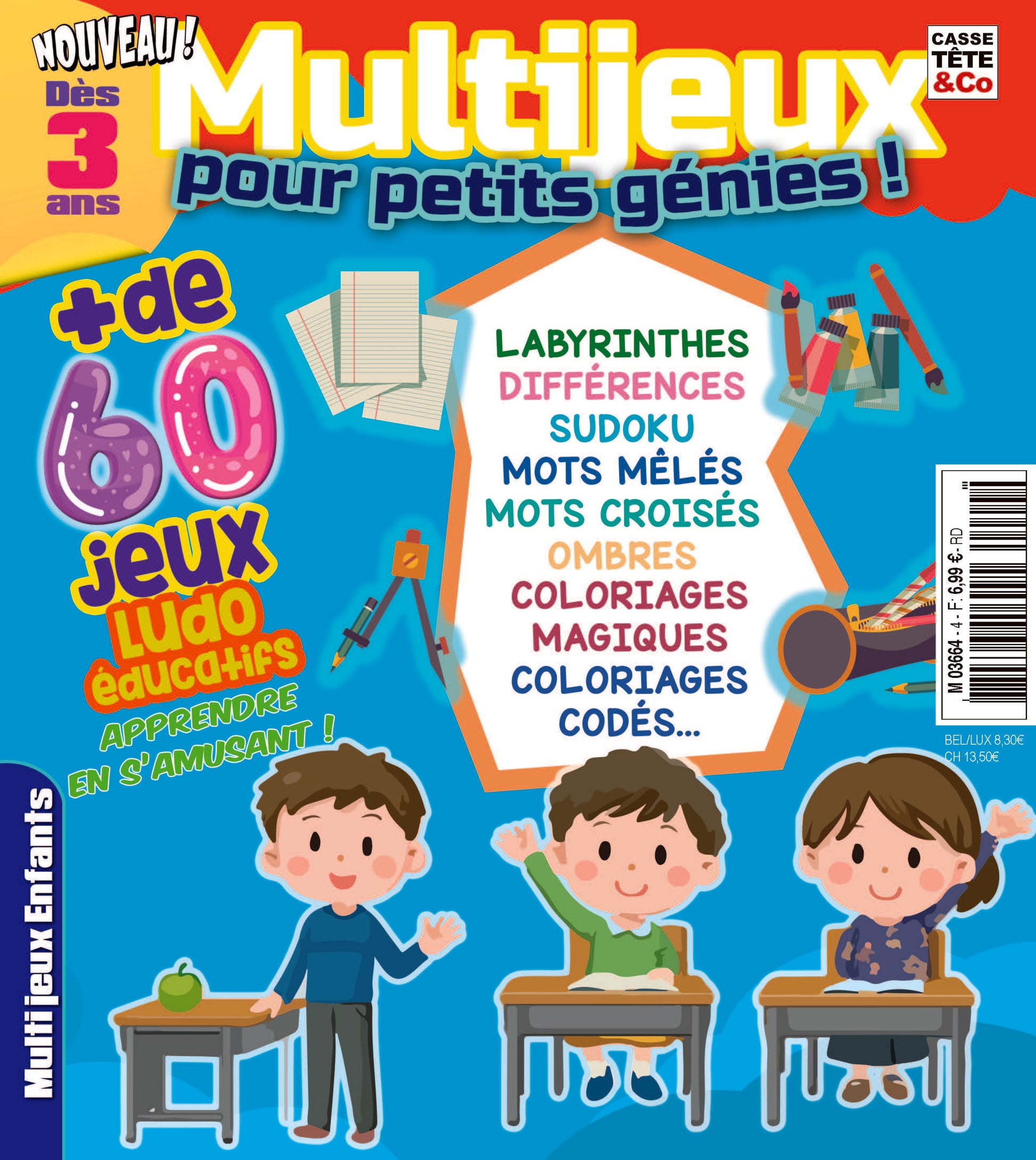 CASSE-TÊTE & CO - Multijeux pour enfants N°4