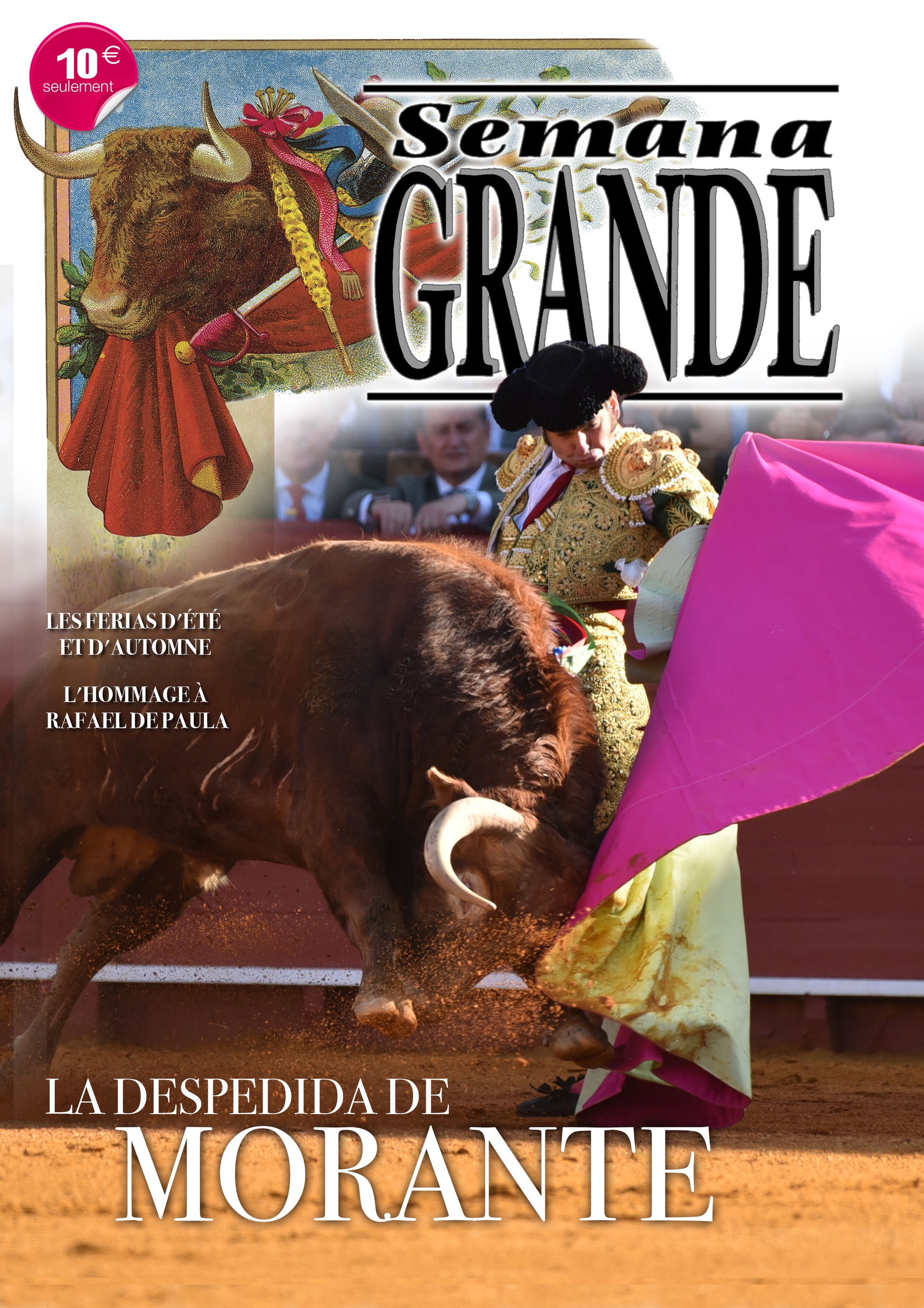 Découvrez le tome 1 de Semana Grande : 132 pages réunissant 12 numéros de la revue taurine. Édition papier collector, livrée directement chez vous.