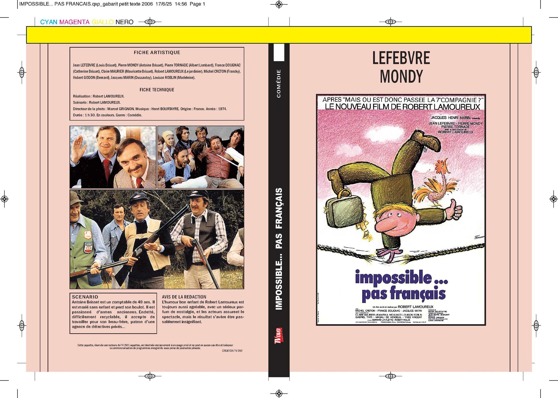 IMPOSSIBLE... PAS FRANÇAIS